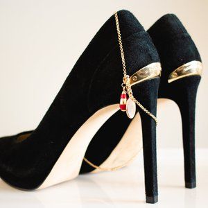 Michael Kors Suede Black Pumps